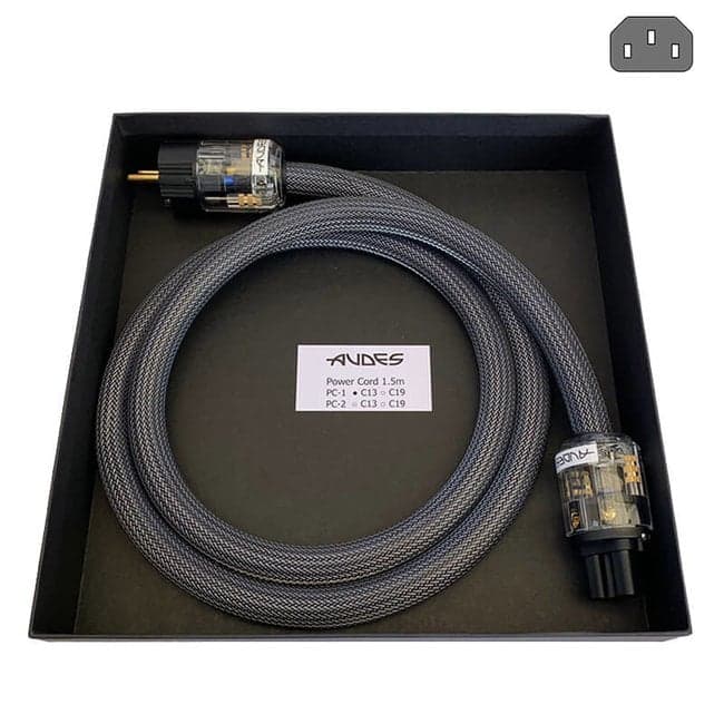 Audes Power Cable C13 1.5m — afbeelding 1