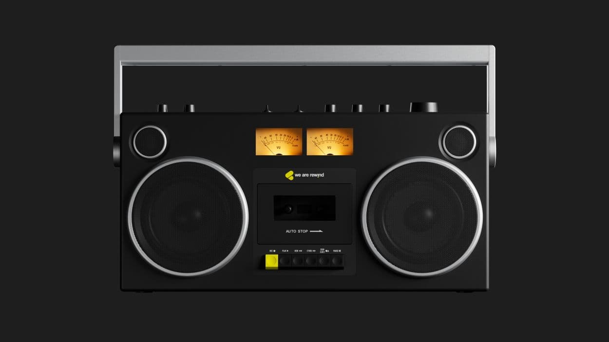 We Are Rewind – Curtis Cassettespeler — afbeelding 1