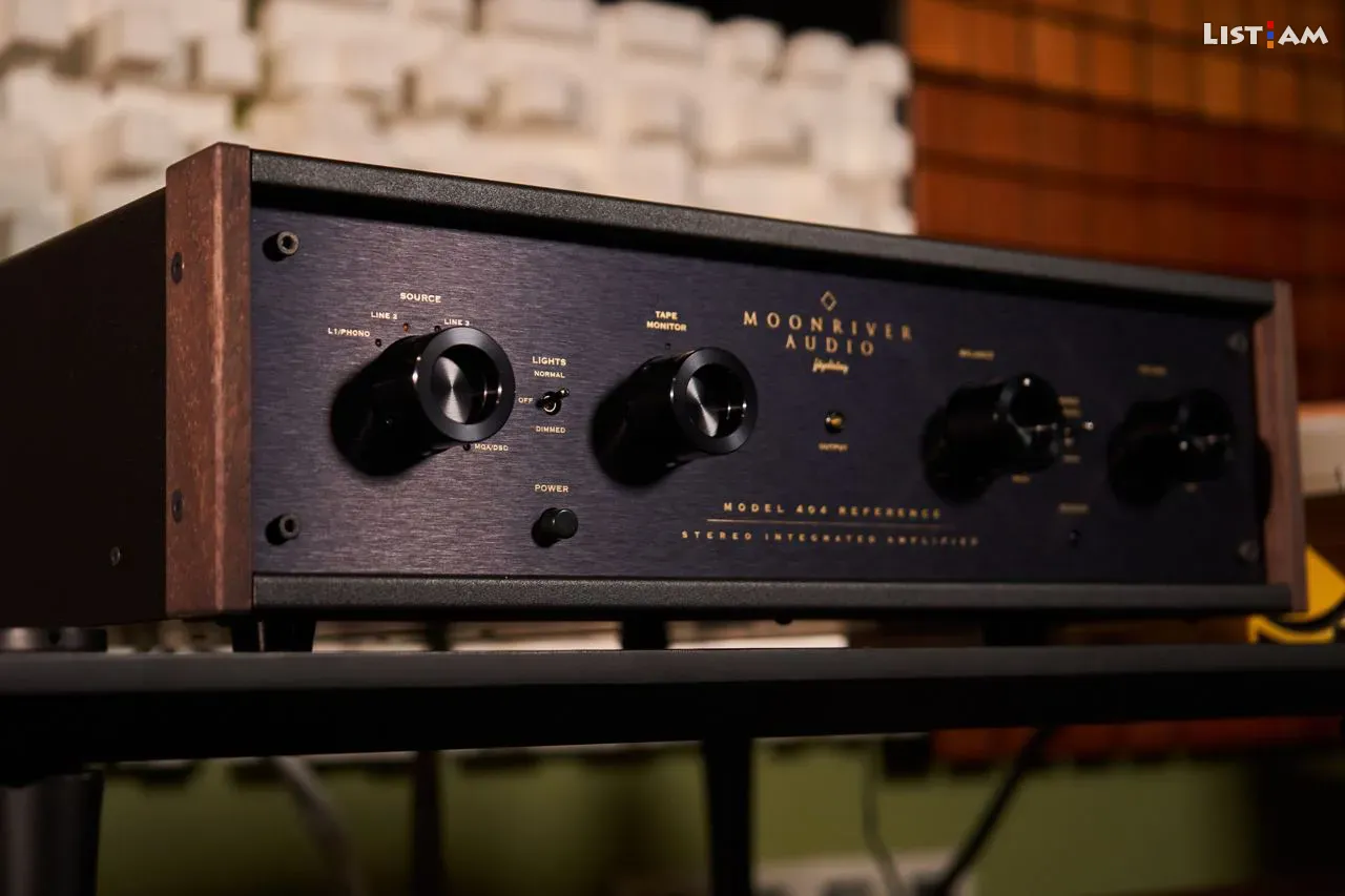 Moonriver Audio 404 Reference Versterker 5 Moonriver Audio 404 Reference Geïntegreerde Versterker